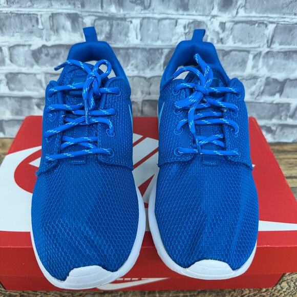 Nike Roshe Run One Game Royal Blue Hero White 599728-400 Youth Size 5Y New - Picture 3 of 7